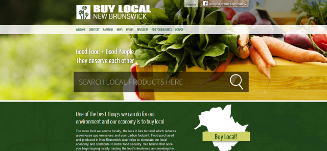 Buy Local NB Website