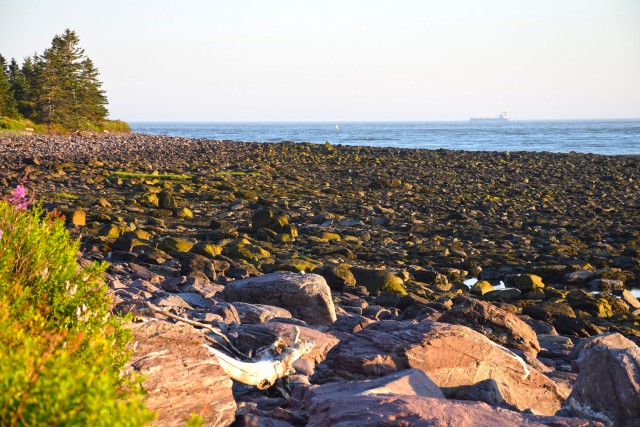 Anthony's Cove near Red Head, NB, the location of the proposed tanker farm