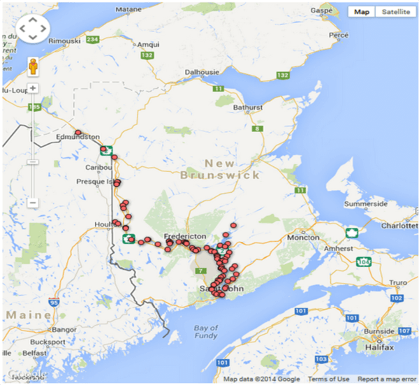 St. John River Access CCNB