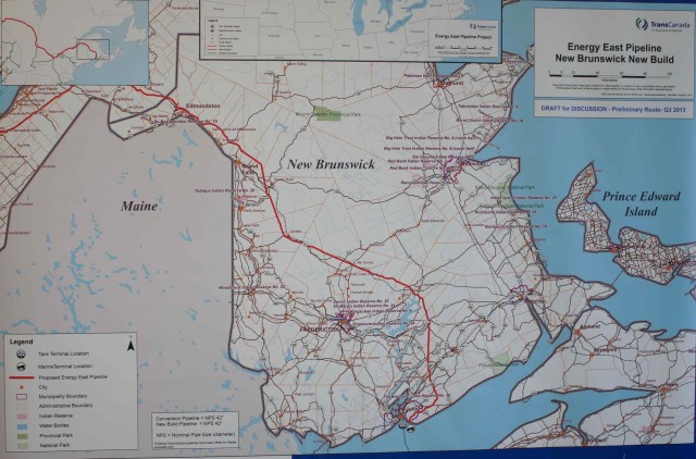 Energy East Pipeline Map Transcanada's Energy East Pipeline: What You Need To Know - Ccnb