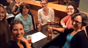 New Brunswick Nature Conservancy of Canada Treevia team winners—note all women, the Nature nerds! Congrats.