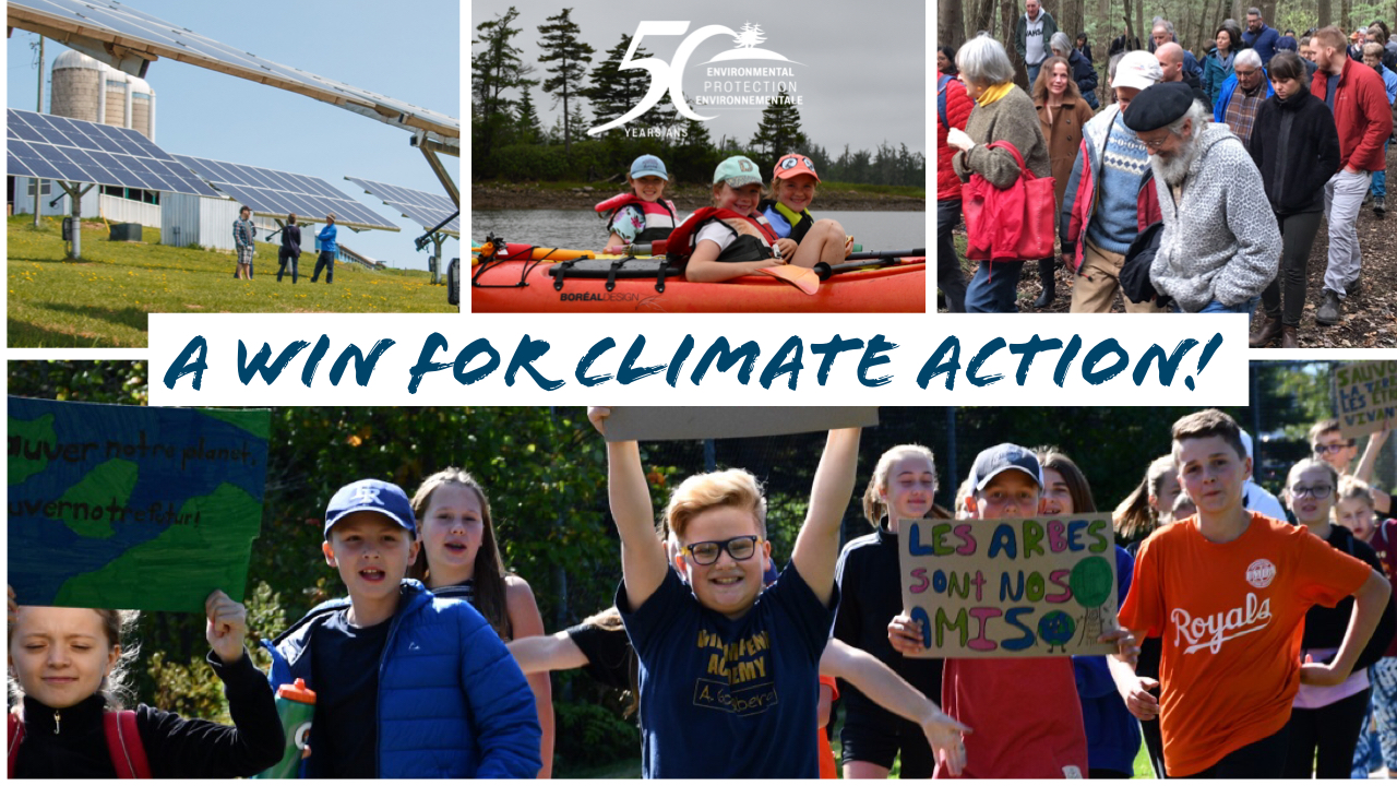 We’re in this together: New Brunswickers vote for climate action - CCNB