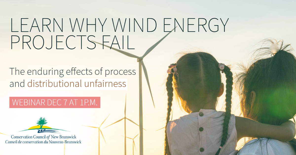 inar Why do wind energy projects fail? CCNB