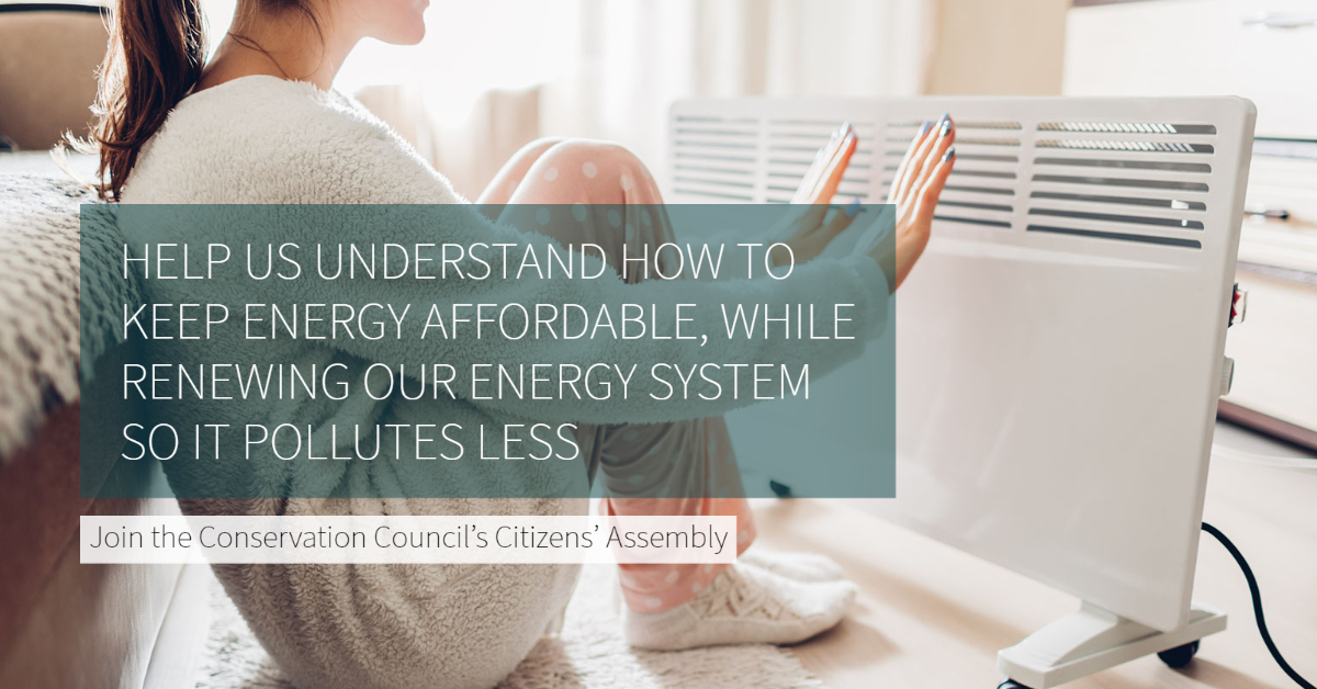Conservation Council’s Citizens’ Assembly on Electricity Affordability
