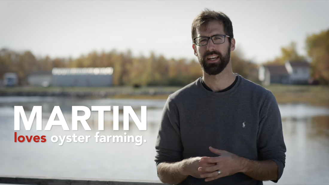 Martin Loves Oyster Farming