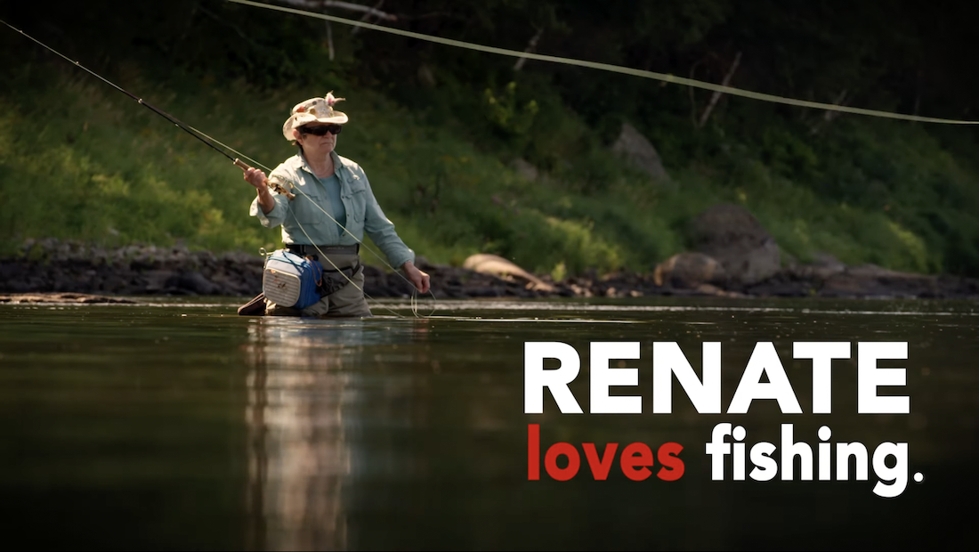 Renate Loves Fishing